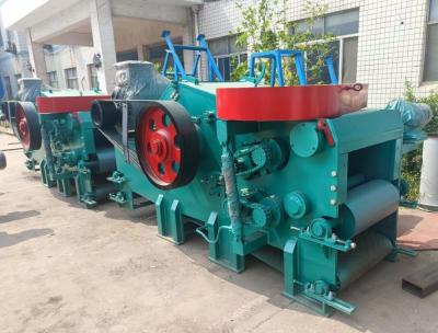China Carbon Steel Drum Style Wood Chipper Wood Waste Large Industrial Wood Chipper for sale