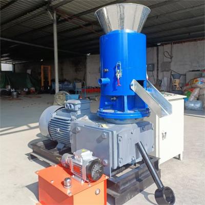 China Customized Wood Pellet Machine Dimension 1280x560x1220mm Biomass Wood Pellet Press Making Machine for sale