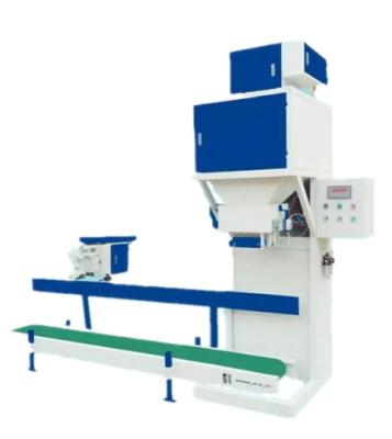 China Touch Screen Pellet Packing Machine 20-50KG Filling Range Pellet Bagging Machine for sale