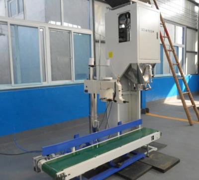 China 1.3KW Wood Pellet Packing Machine PLC Control Pellets Bagging Machinery for sale