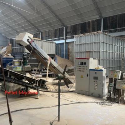 China CE Línea completa de producción de pellets132kw 1,5-2ton/h Planta de pellets de biomasa en venta