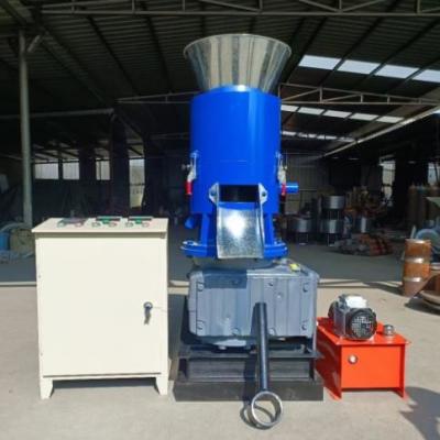 China 280 kg Futtermittel für Nutztiere Pelletmaschine Roller Pelletmühle Futtermittel für Tiere Flat Die zu verkaufen