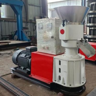 China Máquina de pelletización de 15kw 300-500 kg/h Molino de pellets de alimentación Máquina de pellets en venta