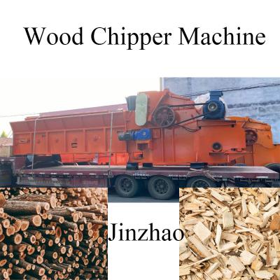 China Heavy Duty Wood Chipper Machine Chipping Size 50mm Industrial Tree Shredder for sale