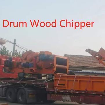 China Electric Wood Chipper Machine Automatic Feeding Industrial Wood Shredder for sale