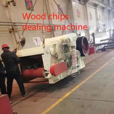 China Automatic Wood Chipper Machine Customized Color Branch Chippers Wood for sale