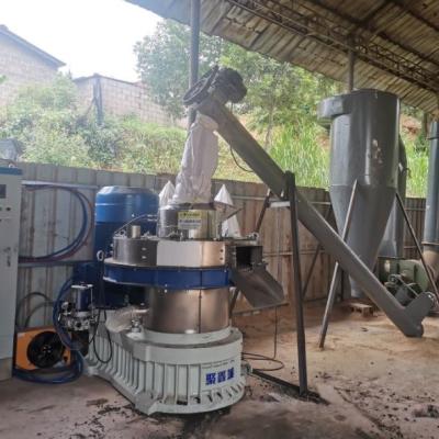 China Industrial Wood Pellet Mill With Automatic Grease Pump for Roller Bearing Lubrication for sale