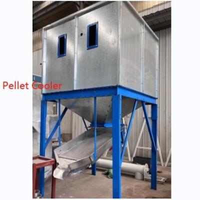 China Counterflow Pellet Cooler Machine Noise ≤85dB Wood Pellet Cooler 1000-3000m3/H for sale