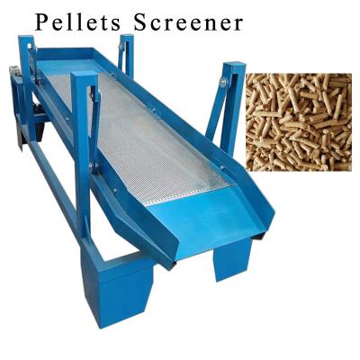 China 3000-5000KG/H Vibrating Screen Machine Wood Pellet Screener 2.2kw for sale