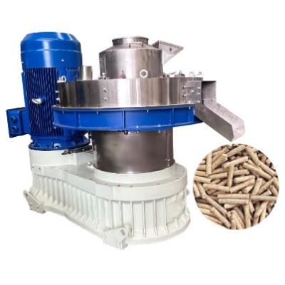 China Máquina de fabricação de pellets de madeira Biomassa Pellet Mill Anel vertical Die Pellet Press à venda