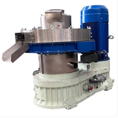 China 1500-2000kg/H Output Vertical Ring Die Pellet Mill Perfect For Pressing Diameter 6-12mm Pellet for sale