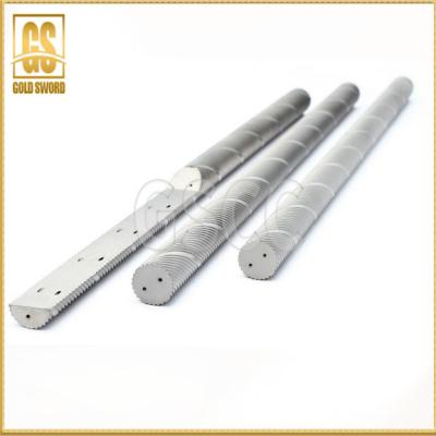 China K20/K30 Tungsten Carbide Helical Rod For 30/40 Degree Blank With 2 Cooling Holes Te koop