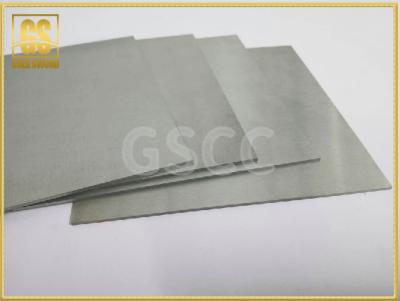 China Carboneto 100*100*1.2mm da chapa de aço de tungstênio da elevada precisão para a liga embutida do silicone do semicondutor sulco interno. à venda