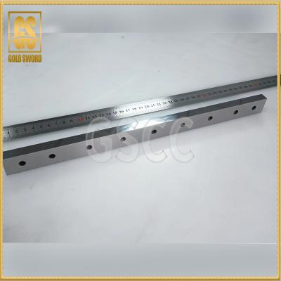 China KG7 WF40 GU10F YG15 9 Thread Holes 400mm Polishing Fine Sharpening Blade For Plastic Pelletizer for sale