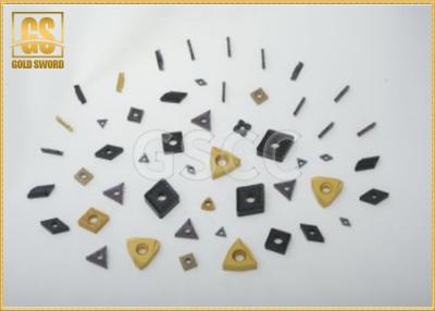 China 12.75 G / Cm³ Carbide Milling Inserts , YC45 Turning Tool Inserts 90 HRA for sale