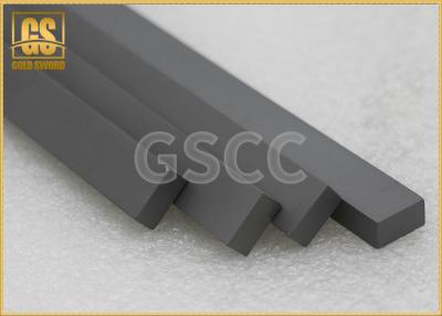 China K20 Solid Carbide Square Bar , Tungsten Carbide Flats YD201 / YG6 / YG8 Mark for sale