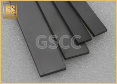 China Custom Made Tungsten Carbide Square Bar , Heat Stability Tungsten Flat Bar for sale