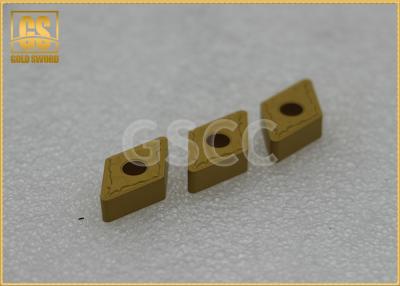China YG6 Golden Tungsten Carbide Inserts For Machining Steel Non Standard for sale