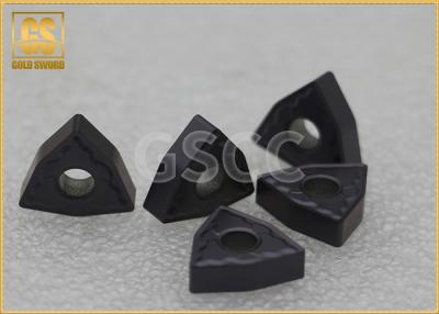 China Lathe Carbide Milling Inserts / Accuracy Round Carbide Cutter Inserts for sale