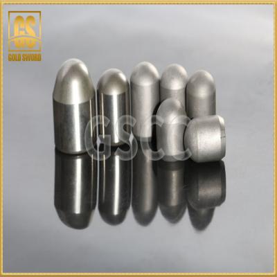 China HIP Sintering Tungsten Carbide Button For Medium Pressure DTH Drilling for sale