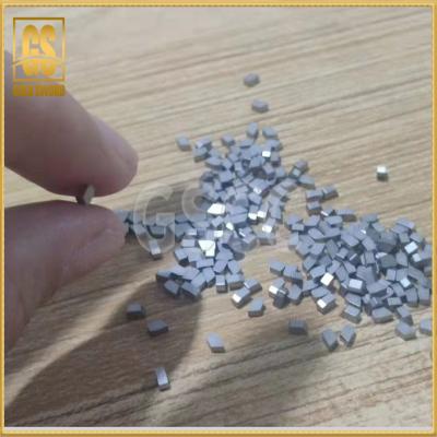China YG3 YG6X YG6 YW1 Tungsten Carbide Saw Tips Nickel Coated Gray Sintered for sale
