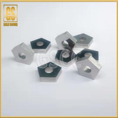 China P20 Tungsten Carbide Blade Pentagonal Fine Grinding Easy Storage for sale
