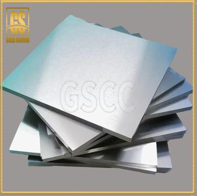 China High Precision Tungsten Steel Sheet Carbide 100*100*4/5/6mm en venta