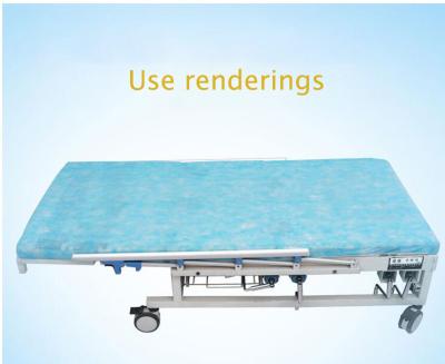 China Rollo disponible no tejido rosado azul de la cubierta de cama de los PP PE SMS SSS en venta