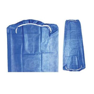 China Nonwoven 80*200cm OEM Blue White Disposable Bed Cover Roll for sale