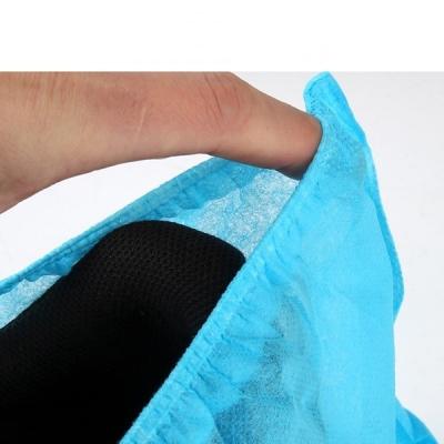 China Collapsible Unisex 5gsm Screen Printing Non Woven Shoe Covers for sale