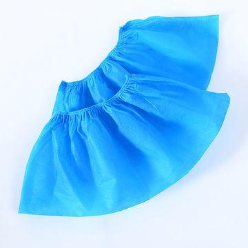 China Non Toxic 40*15CM Disposable Polypropylene Non Woven Shoe Covers for sale