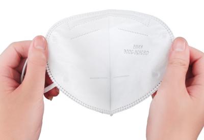China Virus Resistant 14.5cm * 8cm FFP2 FFP3 KN95 Particulate Respirator Mask for sale