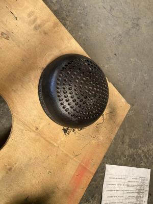 China Butt welded Factory prefabrication A234 WP92 pipe cap for sale