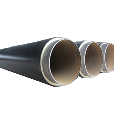 China Hot Water Pipeline Underground Direct Buried Pre Insulated Thermal Insulation Steel Pipe for sale