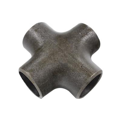 China ASME B16.9 Connecting Pipe Fittings Joint SMLS Equal Cross Tee 4 Way Butt Weld for sale