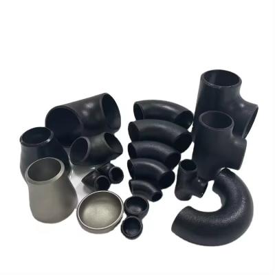 China Galvanized Carbon Steel Pipe Fitting Elbows Seamless Square Head Elbow Socket Welded for sale