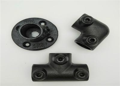 China ISO9001 Flange Key Clamp Cast Iron Pipe Fittings Black 131B for sale