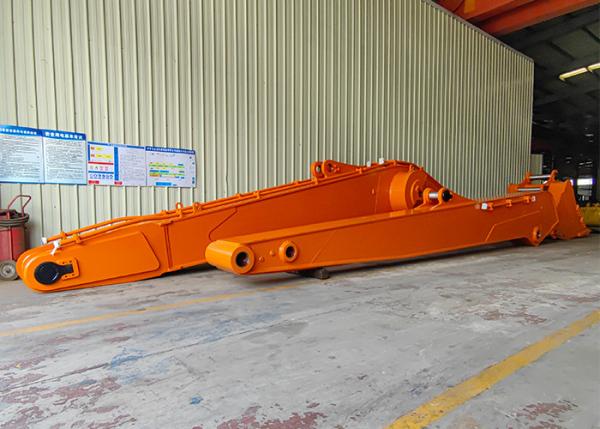 Quality 18m Long Reach Excavator Boom Heavy Equipment Long Arm For Cleaning Riverbed for sale