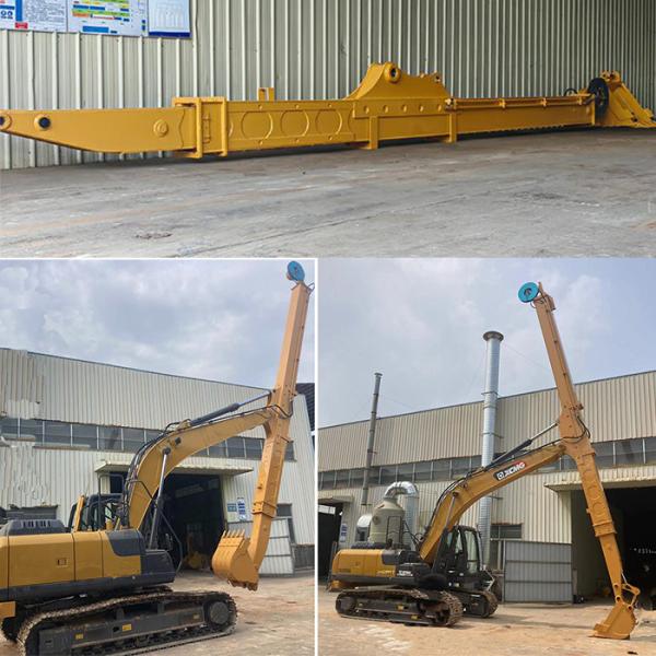 Quality Q690D HG785 Excavator Telescopic Boom Long Reach Boom With 16m Digging Depth for sale