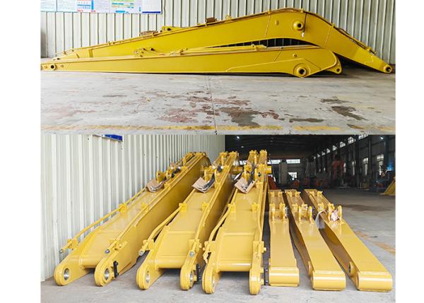 Quality 24m Excavator Long Boom For Dredging , Q355B Q690D Excavator Boom Arm for sale