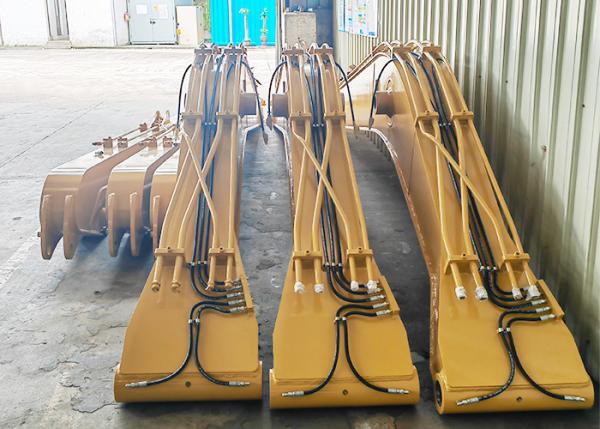 Quality 24m Excavator Long Boom For Dredging , Q355B Q690D Excavator Boom Arm for sale