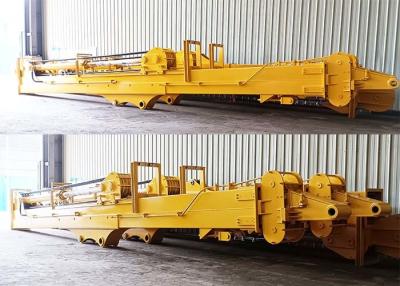 Quality Hydraulic Excavator Telescopic Dipper Arm 25m 30m 32m With Clamshell Bucket for sale