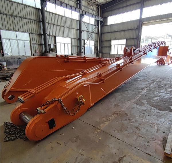 Quality 22m Excavator Long Reach Boom Cleaning Riverbed Dredging Excavator Long Arm for sale