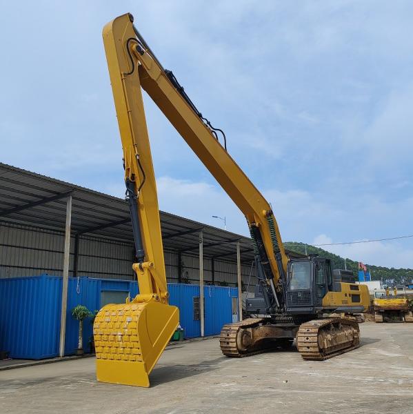 Quality Customized Color Excavator Long Reach Boom 24m For Dredging Or Digging Sand for sale