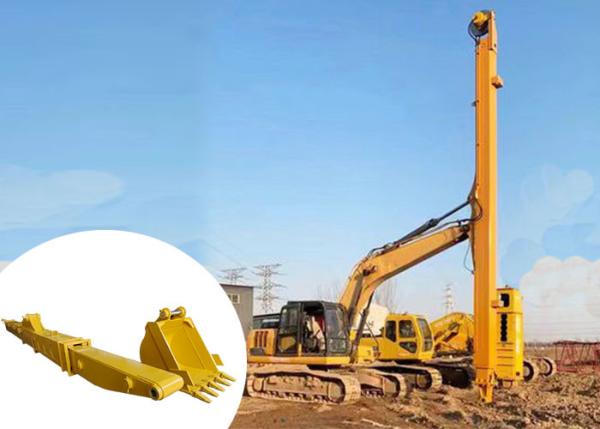 Quality High Effective Excavator Telescopic Arm For 14M 15M 16M Deep Excavation for sale