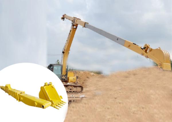 Quality Q690D HG785 Long Reach Excavator Telescopic Arm with Bucket Digging Foundation Pit for sale