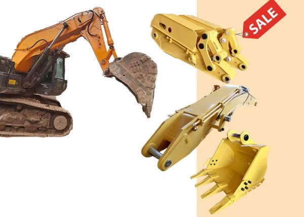 Quality 20-24 Ton Excavator Shorten Arm Tunnel Boom For Digging for sale