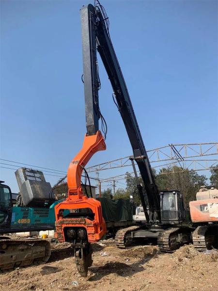 Quality Q355B Material Long Reach Boom Arm For Excavator vibratory pile driver for sale