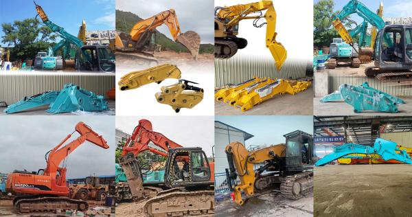 Quality Lightweight Excavator Tunnel Boom Short Arm Multipurpose For Easy Handling for sale