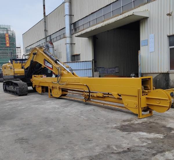 Quality Custom Excavator Attachments Extendable Boom Arm Lightweight Design for sale